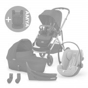 Gazelle 4in1 +AMYA - Moss Green/Moon Black